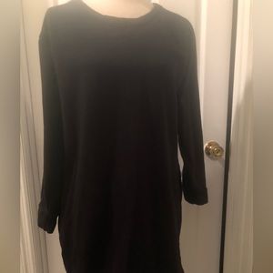 Athleta Medium Black Sweatshirt / Dress M